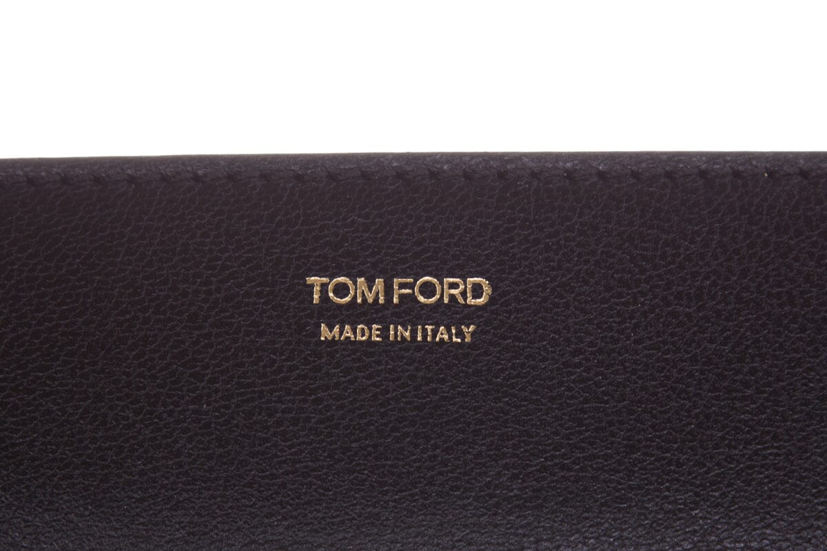 Tom Ford Natalia Black & Gold Handbag