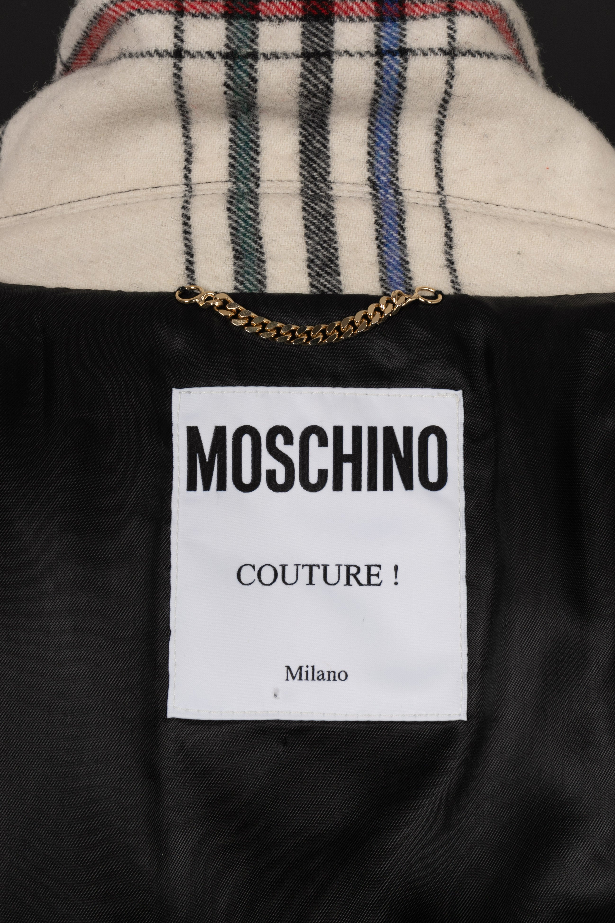 Manteau Moschino Automne 2015