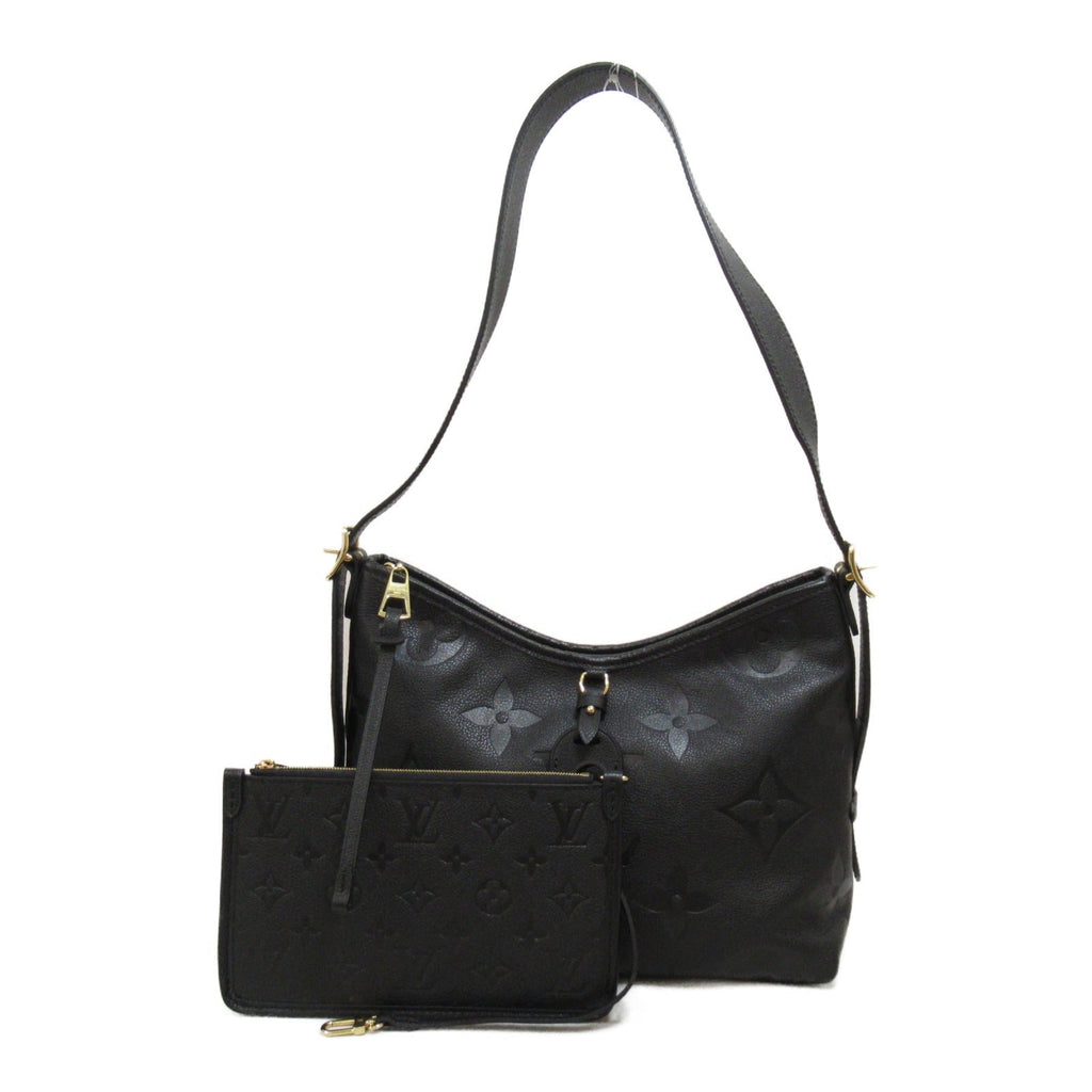 Louis Vuitton Louis Vuitton Carry All Zip NM PM Shoulder Bag Shoulder Bag Leather Monogram Emplant  Black M46288