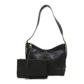 Louis Vuitton Louis Vuitton Carry All Zip NM PM Shoulder Bag Shoulder Bag Leather Monogram Emplant  Black M46288