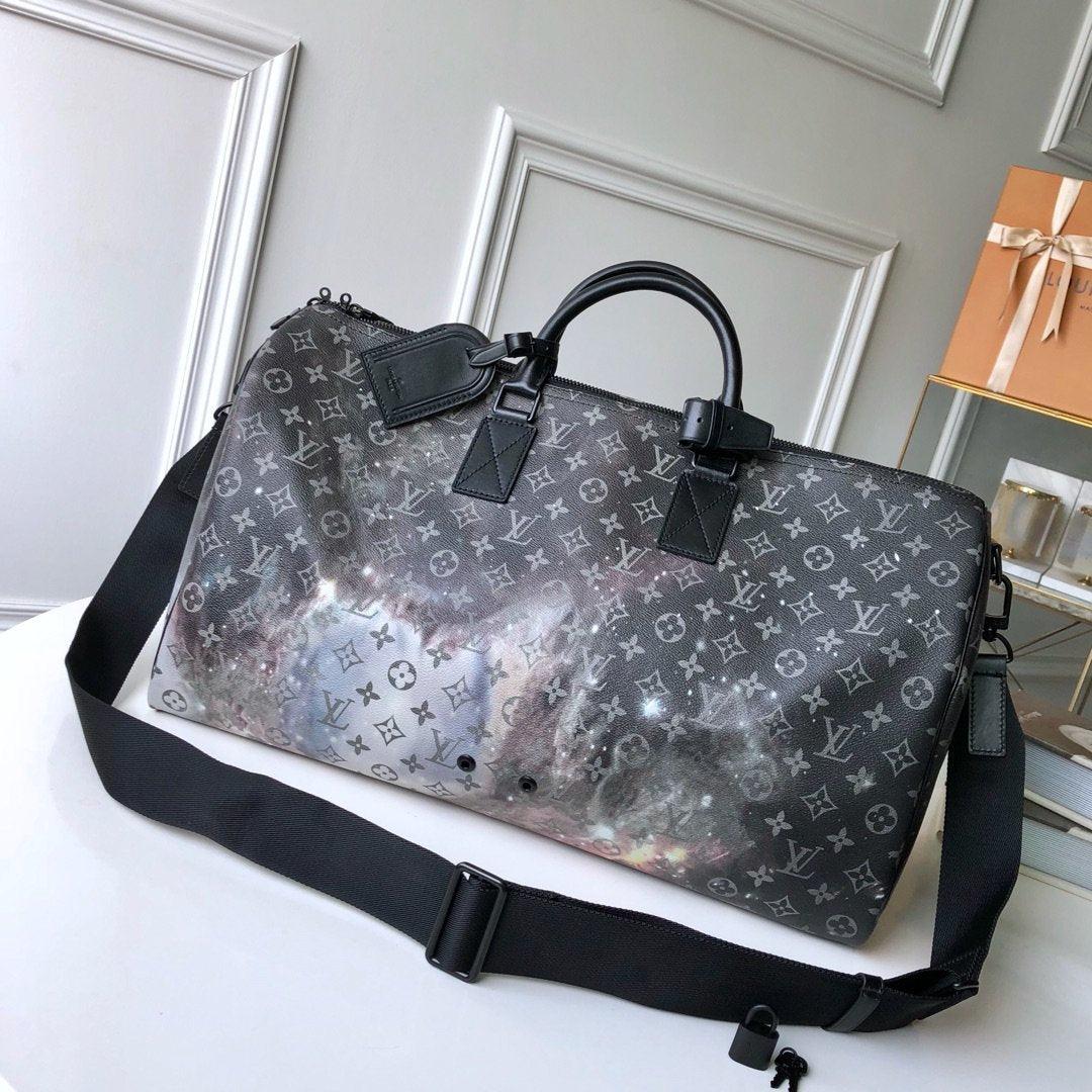 Louis Vuitton Monogram Galaxy KEEPALL BANDOULIÃƒÆ’Ã‹â€ RE 50