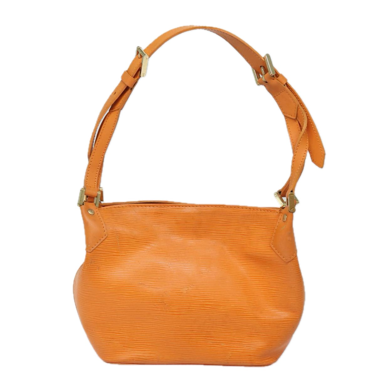Louis Vuitton Epi Mandala Pm Shoulder Bag Orange Mandarin
