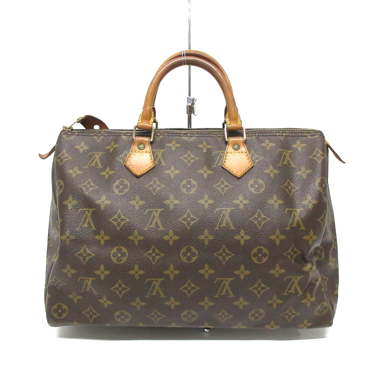 Louis Vuitton Speedy 35  Canvas Handbag ()