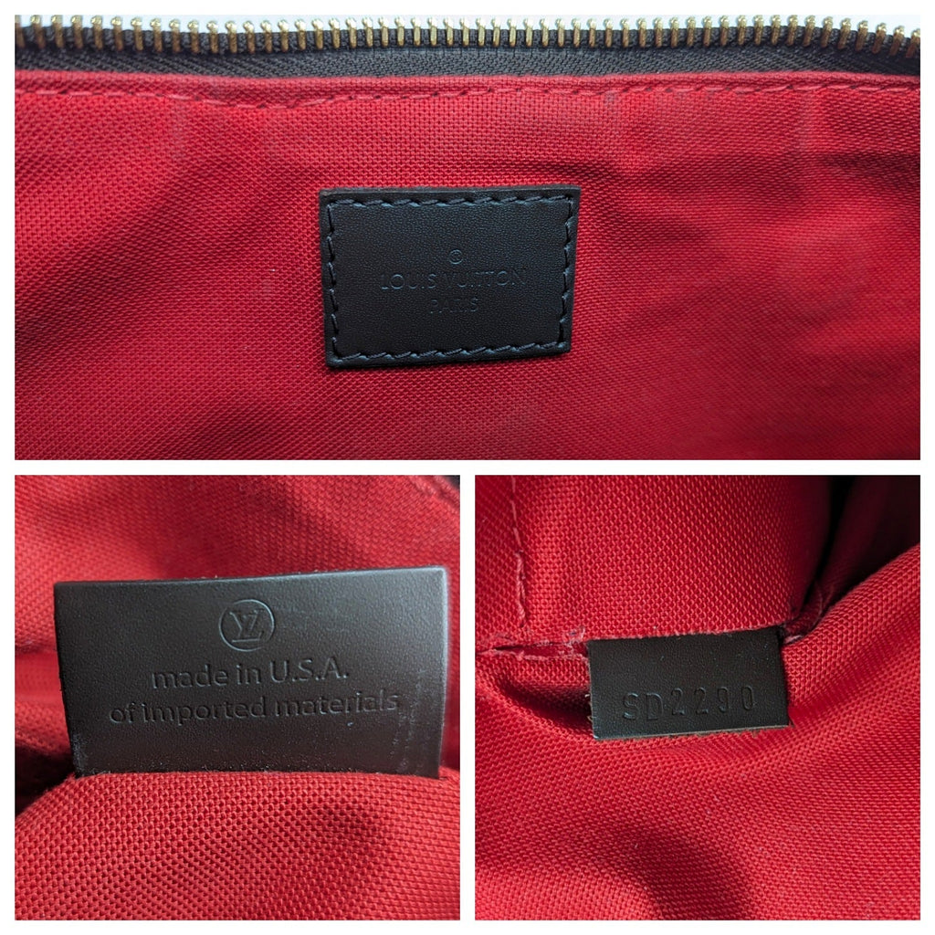 Louis Vuitton Damier Ebene Siena PM Bag
