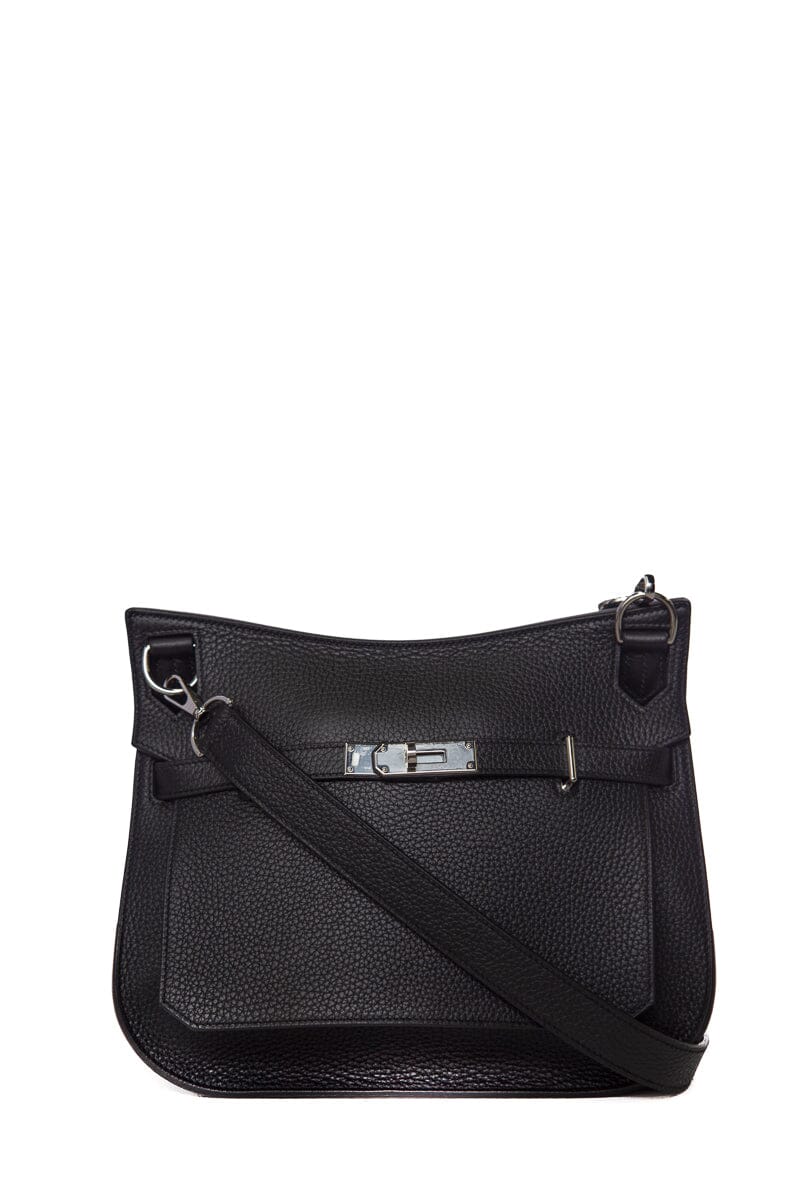 HermÃƒÆ’Ã‚Â¨s 2023 Black Jypsiere 28 Clemence PHW  Handbag