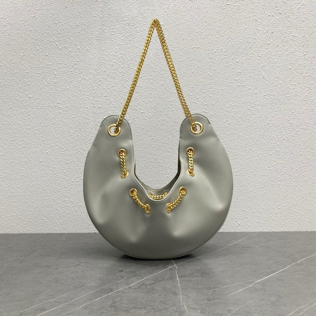 GLAMI Large Ava Chain Grey For Women 13in/33cmÃƒâ€šÃ‚Â 