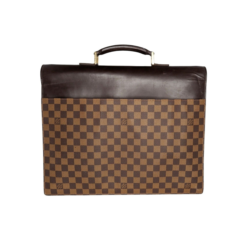 Louis Vuitton Vintage Damier Ebene Altona Briefcase