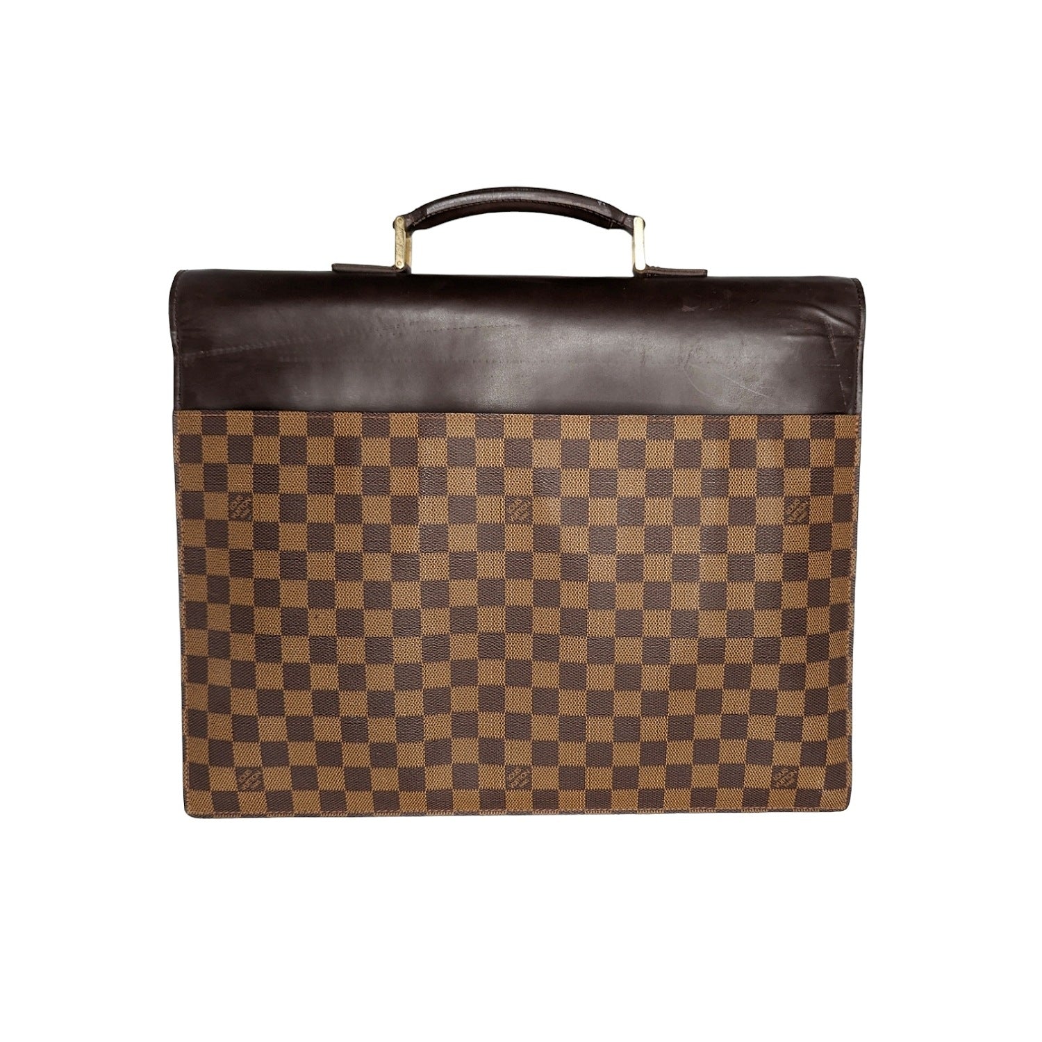 Louis Vuitton Vintage Damier Ebene Altona Briefcase