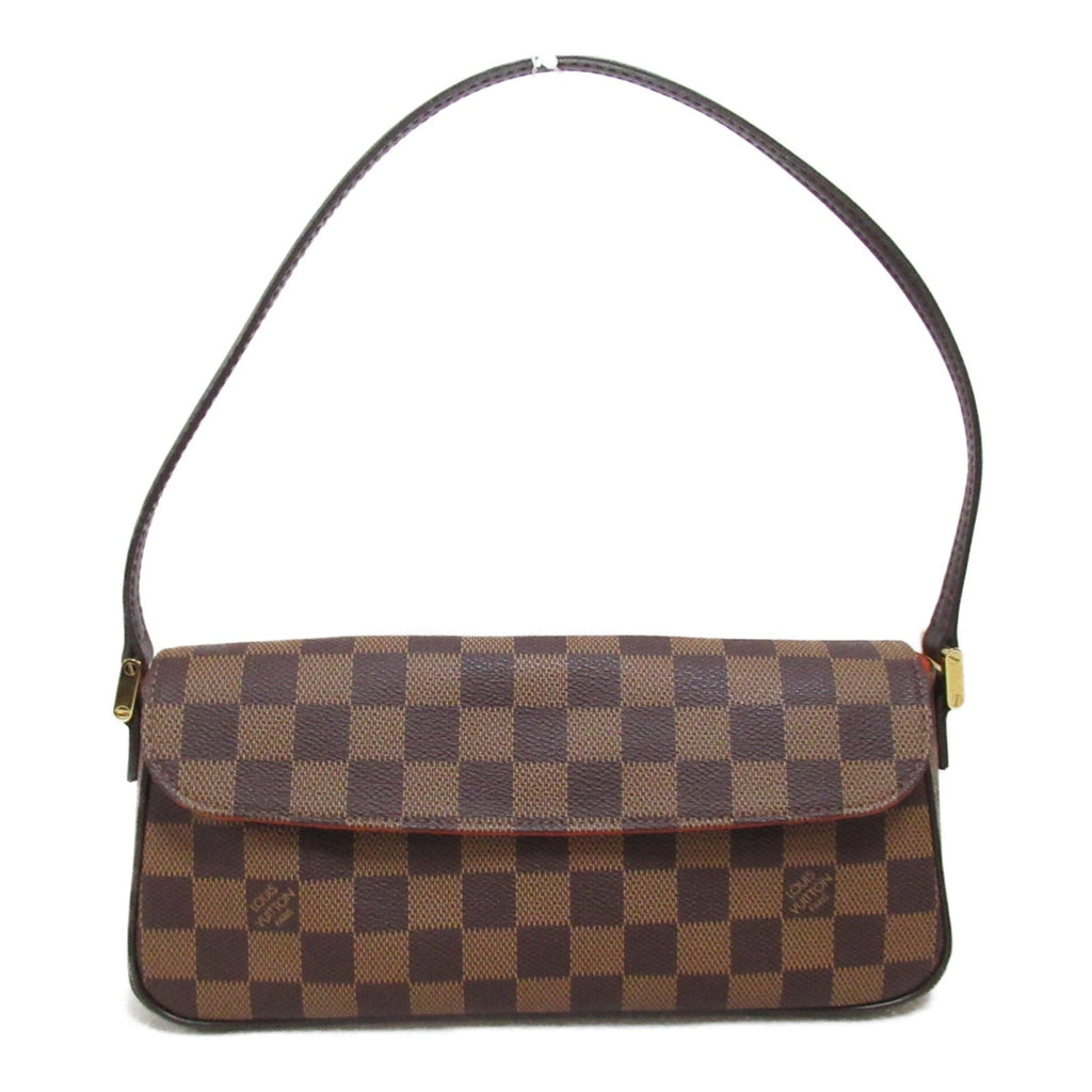 Louis Vuitton Recorder Shoulder Bag Shoulder Bag PVC Coated Canvas Damier  Brown N51299