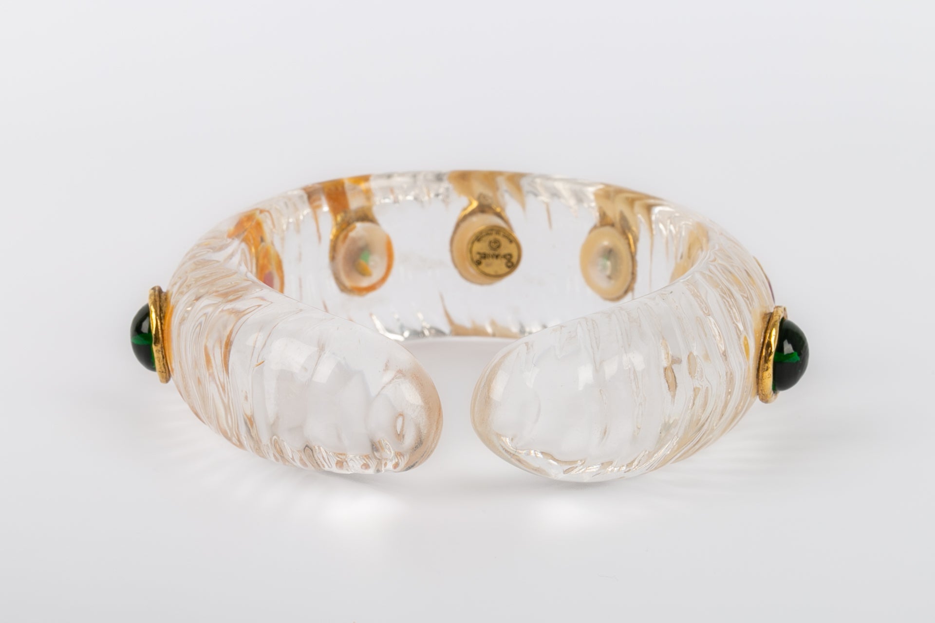 Bracelet en lucite Chanel