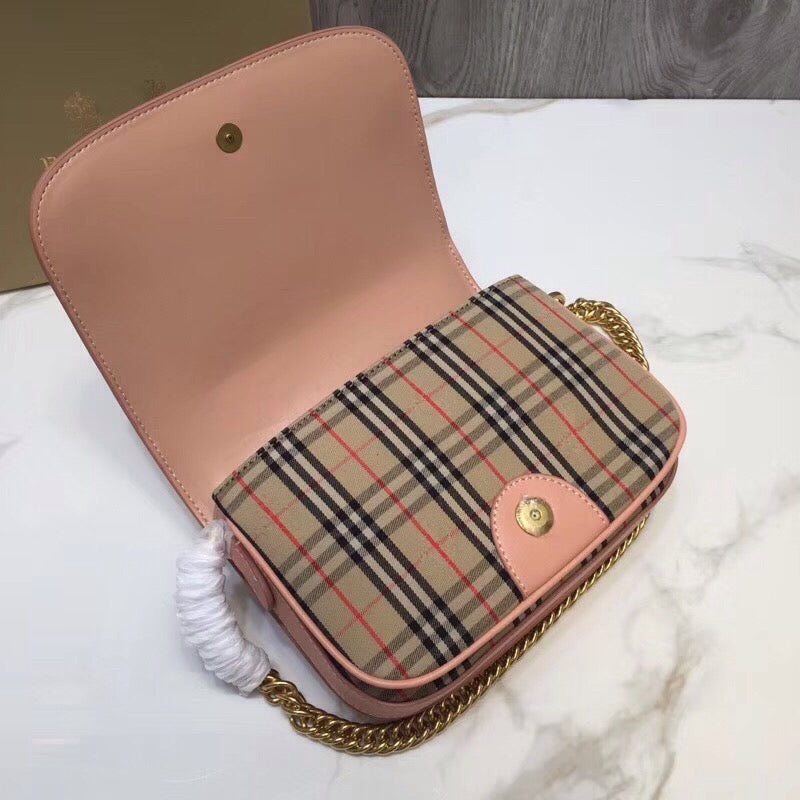 GLAMI 1983 Check LiNike Bag PiNike For Women, Bags 9in/23cm