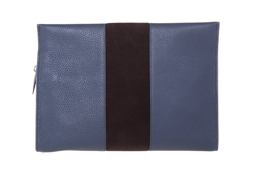 Canvas and Hyde New York Blue & Black Cross-Body