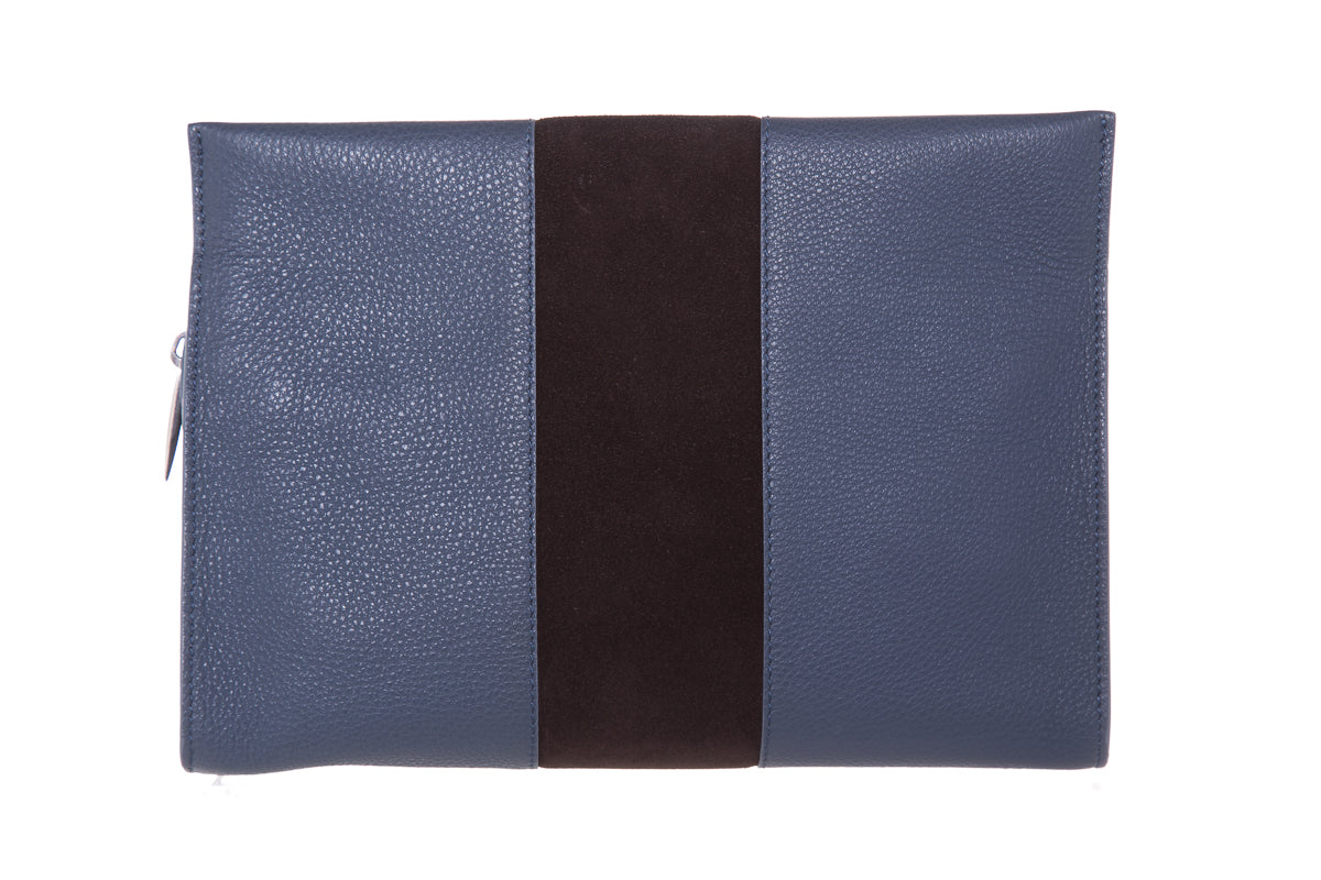 Canvas and Hyde New York Blue & Black Cross-Body