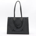 Louis Vuitton Noir Monogram Empreinte Leather Neverfull MM [Clearance Sale]