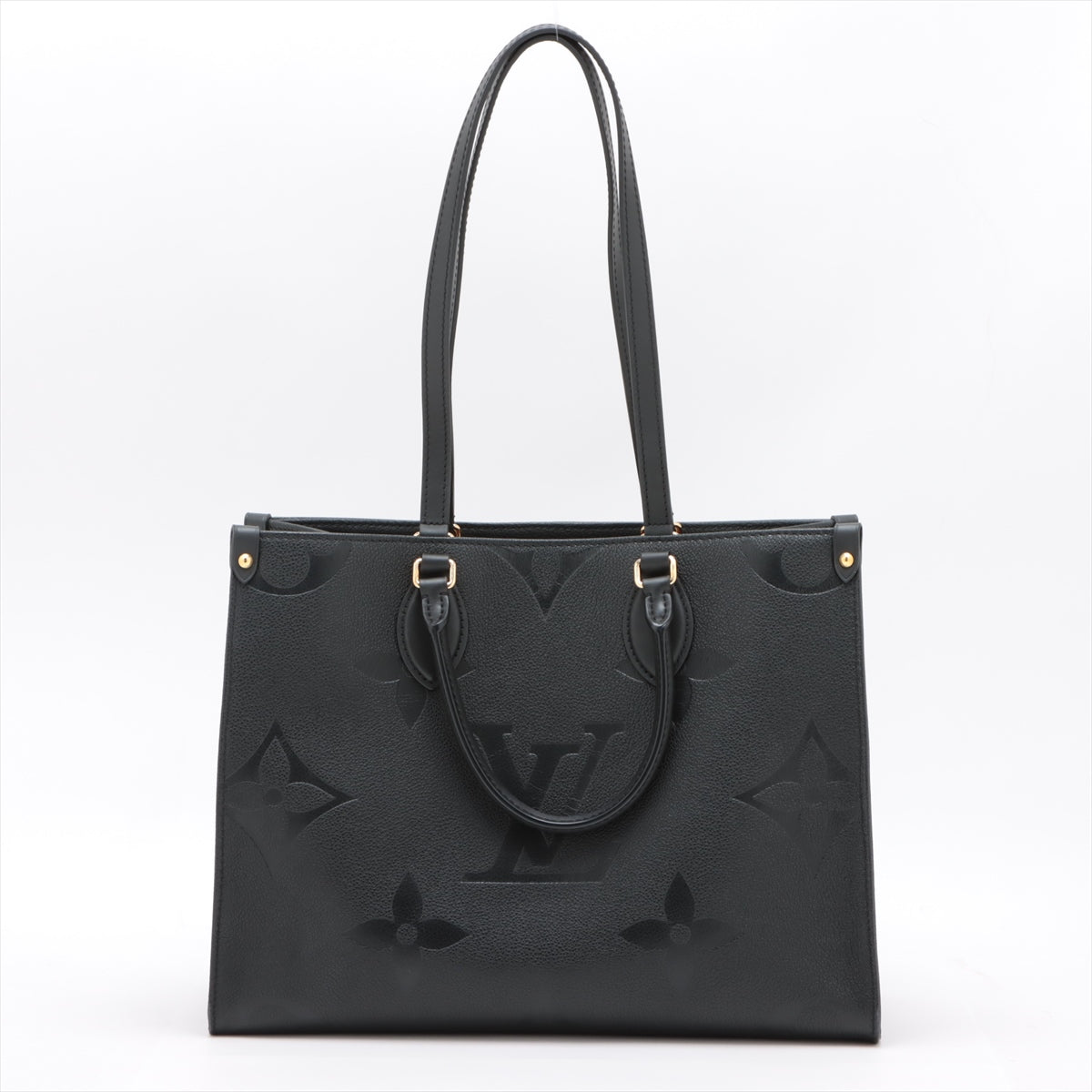 Louis Vuitton Noir Monogram Empreinte Leather Neverfull MM [Clearance Sale]