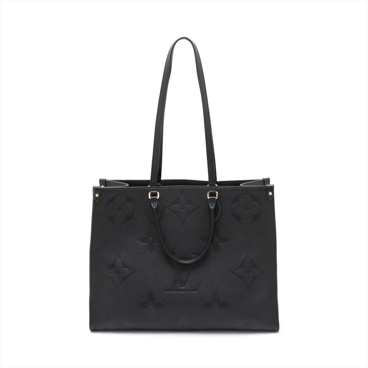 Louis Vuitton Noir Monogram Empreinte Leather OnTheGo GM [Clearance Sale]