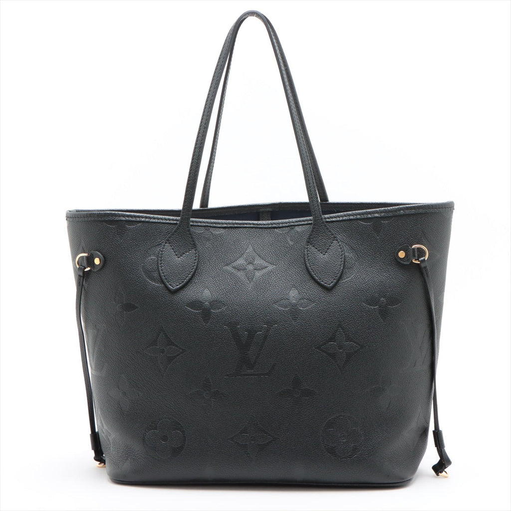 Louis Vuitton Noir Monogram Empreinte Leather Neverfull MM [Clearance Sale]