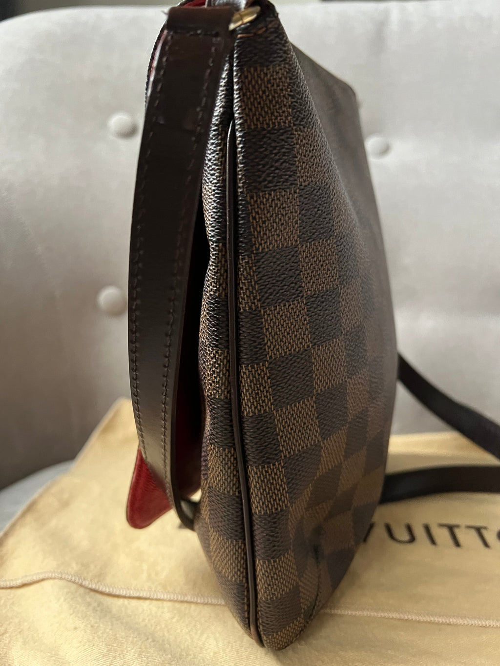 Louis Vuitton Musette Salsa PM (long strap version) Damier Ebene