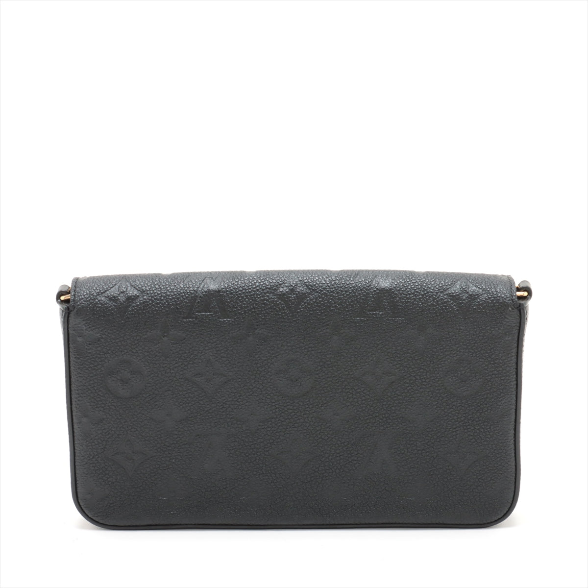 Louis Vuitton Noir Monogram Empreinte Leather Felicie Pochette [Clearance Sale]