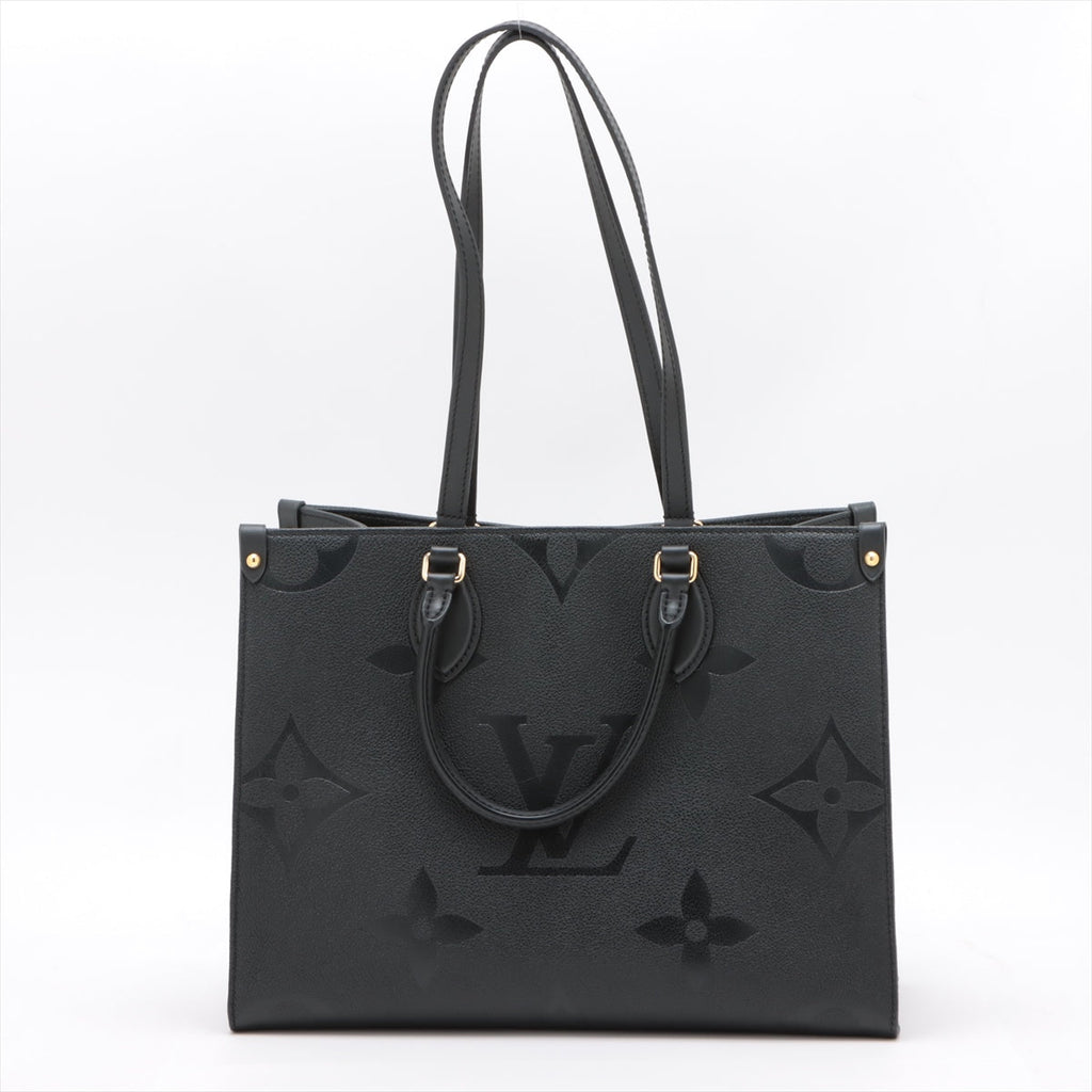 Louis Vuitton Noir Monogram Empreinte Leather Neverfull MM [Clearance Sale]