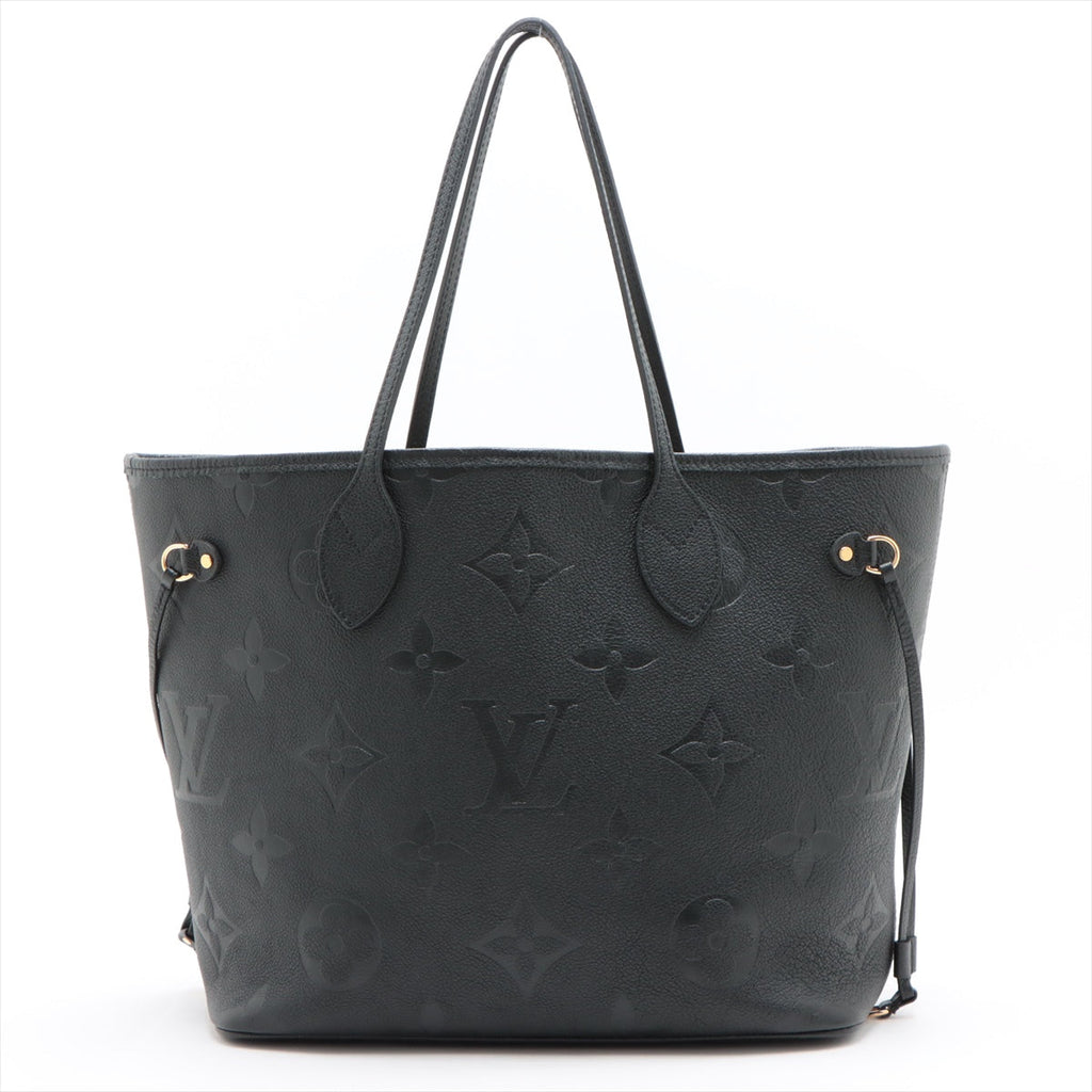 Louis Vuitton Noir Monogram Empreinte Leather Neverfull MM [Clearance Sale]