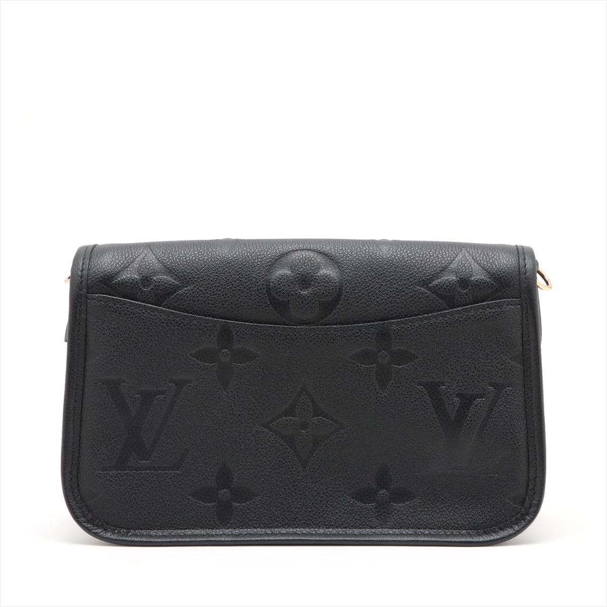 Louis Vuitton Noir Monogram Empreinte Leather Diane [Clearance Sale]