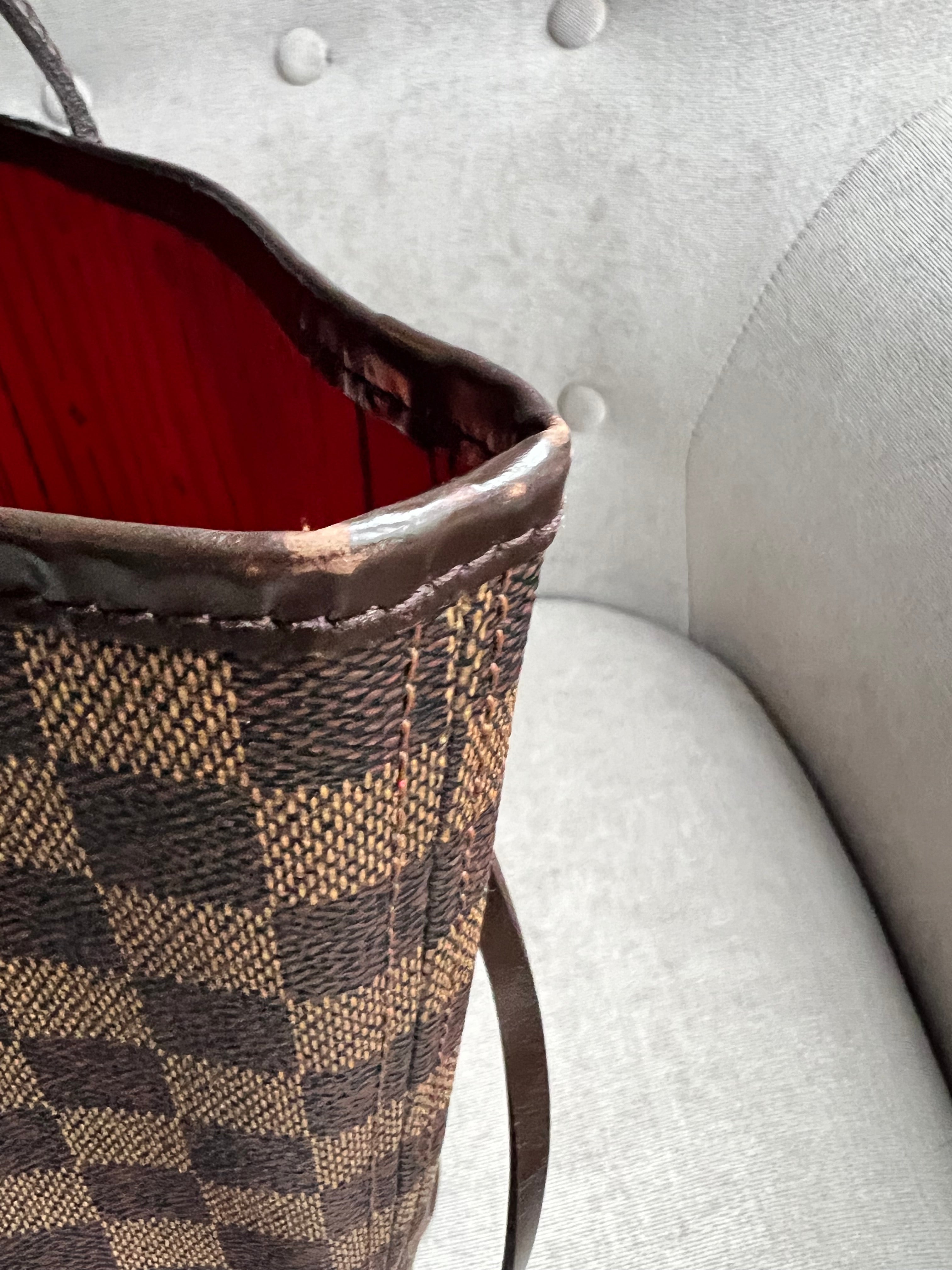 Louis Vuitton Neverfull MM Damier Ebene Cherry Interior (RRP £1410)