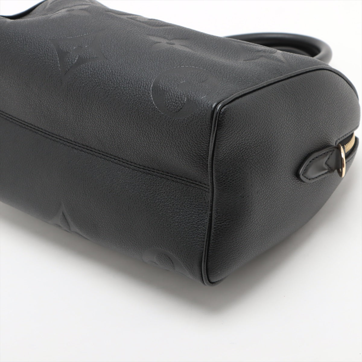 Louis Vuitton Noir Monogram Empreinte Leather Speedy Bandouliere 25 [Clearance Sale]