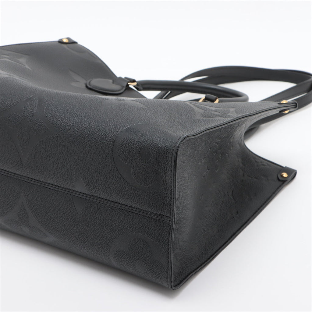 Louis Vuitton Noir Monogram Empreinte Leather Neverfull MM [Clearance Sale]