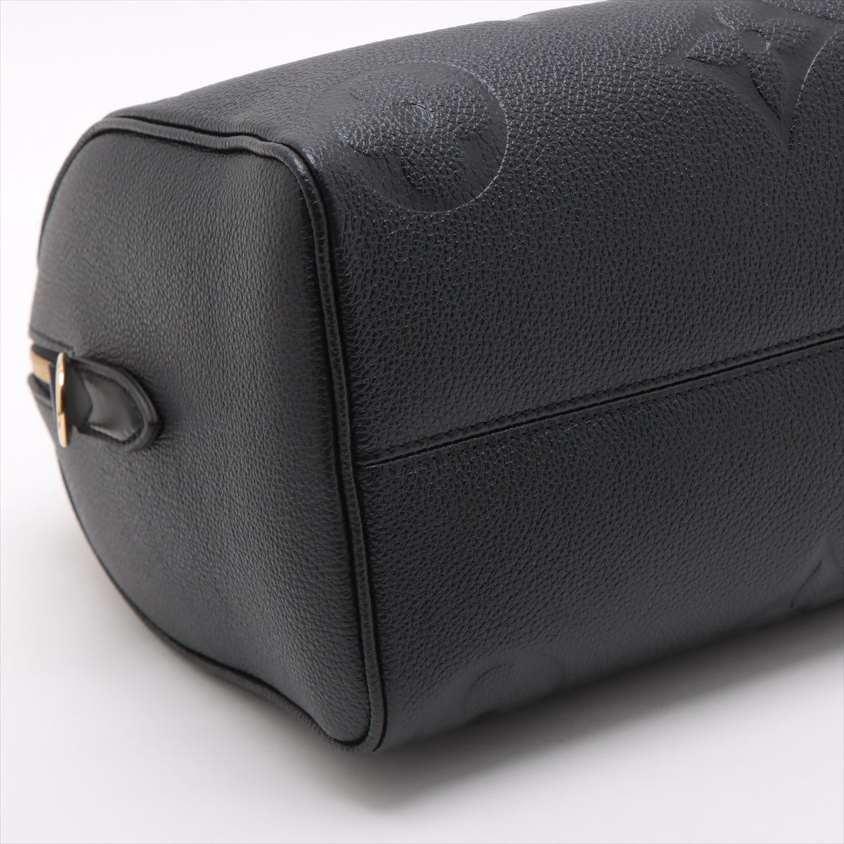 Louis Vuitton Noir Monogram Empreinte Leather Speedy Bandouliere 25 [Clearance Sale]