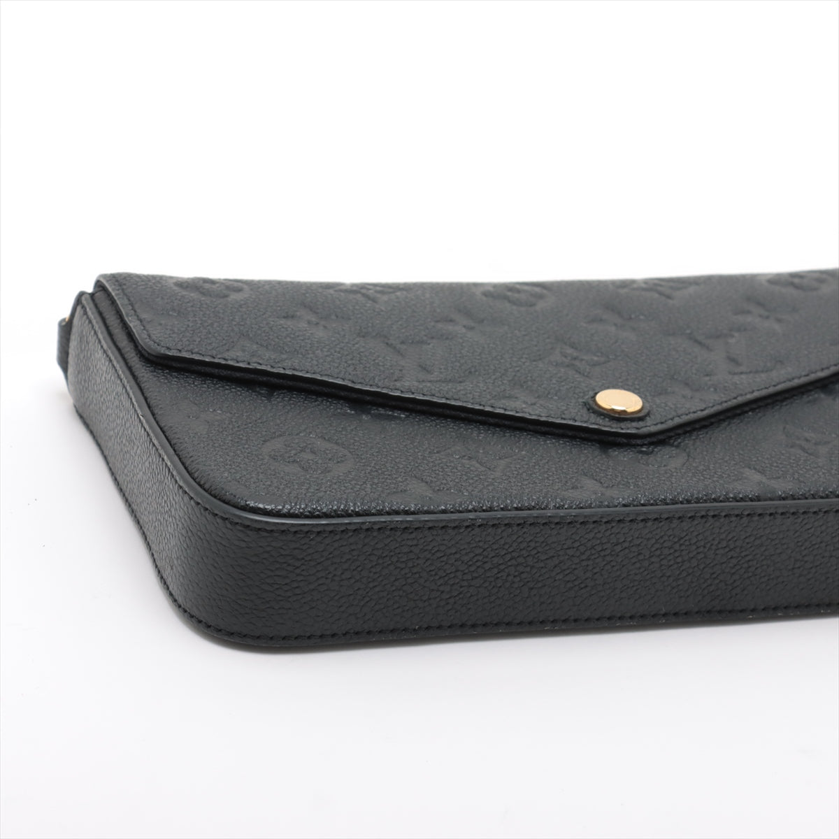 Louis Vuitton Noir Monogram Empreinte Leather Felicie Pochette [Clearance Sale]