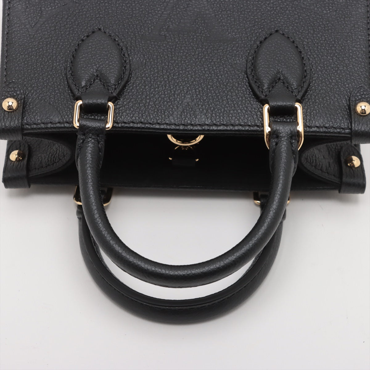 Louis Vuitton Noir Monogram Empreinte Leather OnTheGo BB [Clearance Sale]