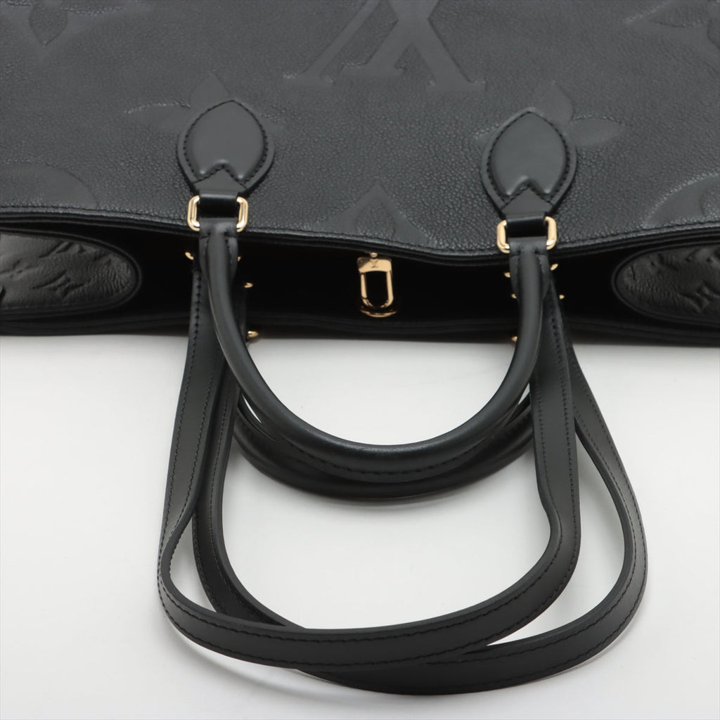 Louis Vuitton Noir Monogram Empreinte Leather Neverfull MM [Clearance Sale]