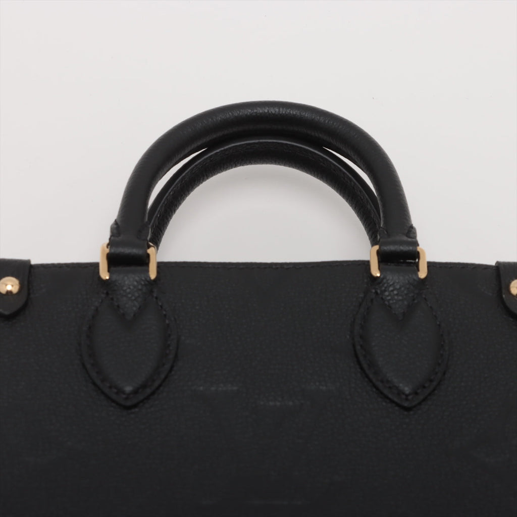 Louis Vuitton Noir Monogram Empreinte Leather OnTheGo BB [Clearance Sale]