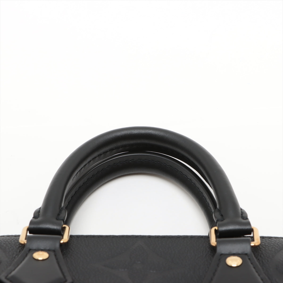Louis Vuitton Noir Monogram Empreinte Leather Speedy Bandouliere 25 [Clearance Sale]