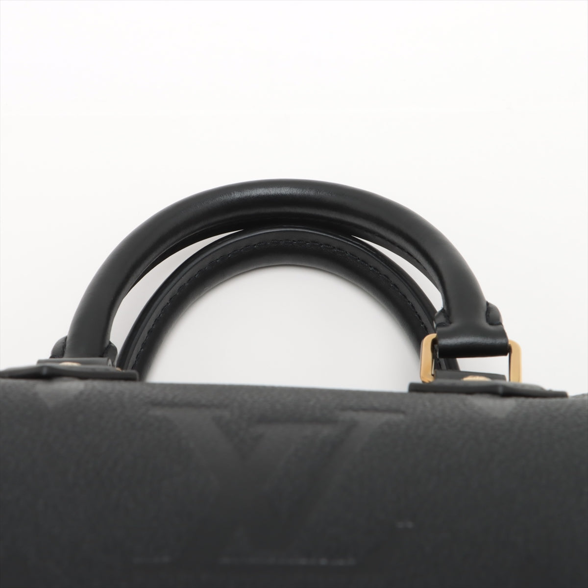 Louis Vuitton Noir Monogram Empreinte Leather Speedy Bandouliere 25 [Clearance Sale]