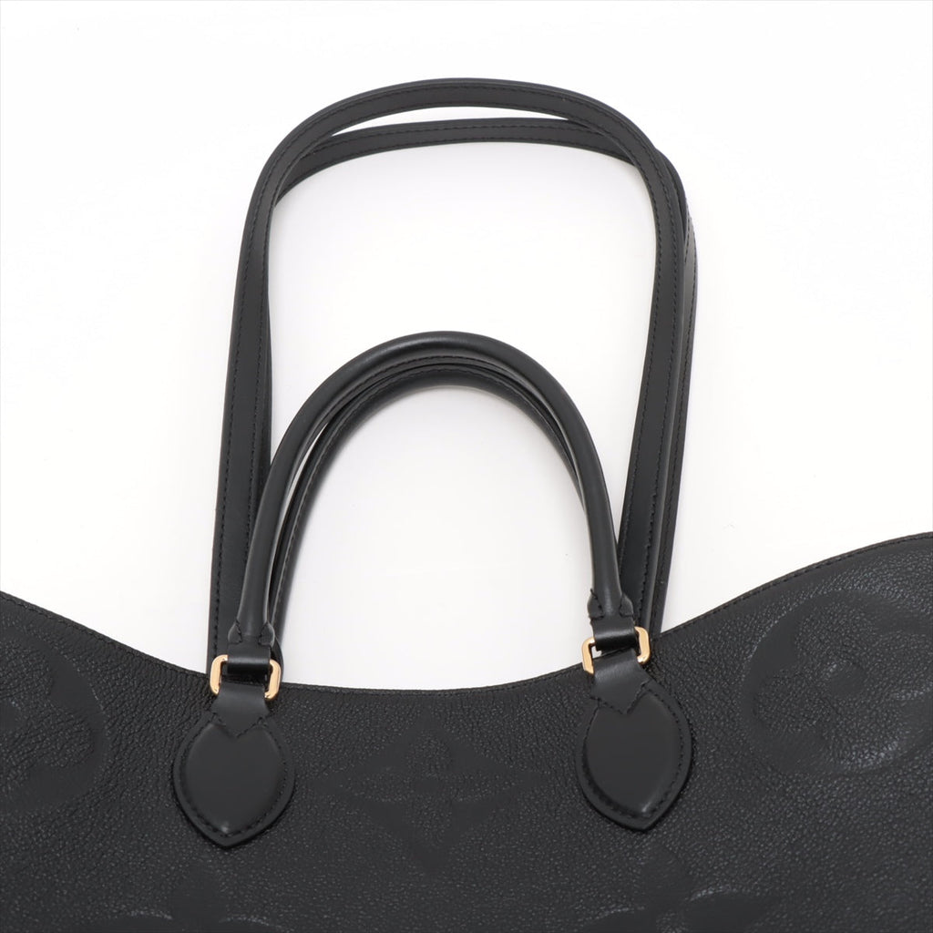 Louis Vuitton Noir Monogram Empreinte Leather OnTheGo GM [Clearance Sale]