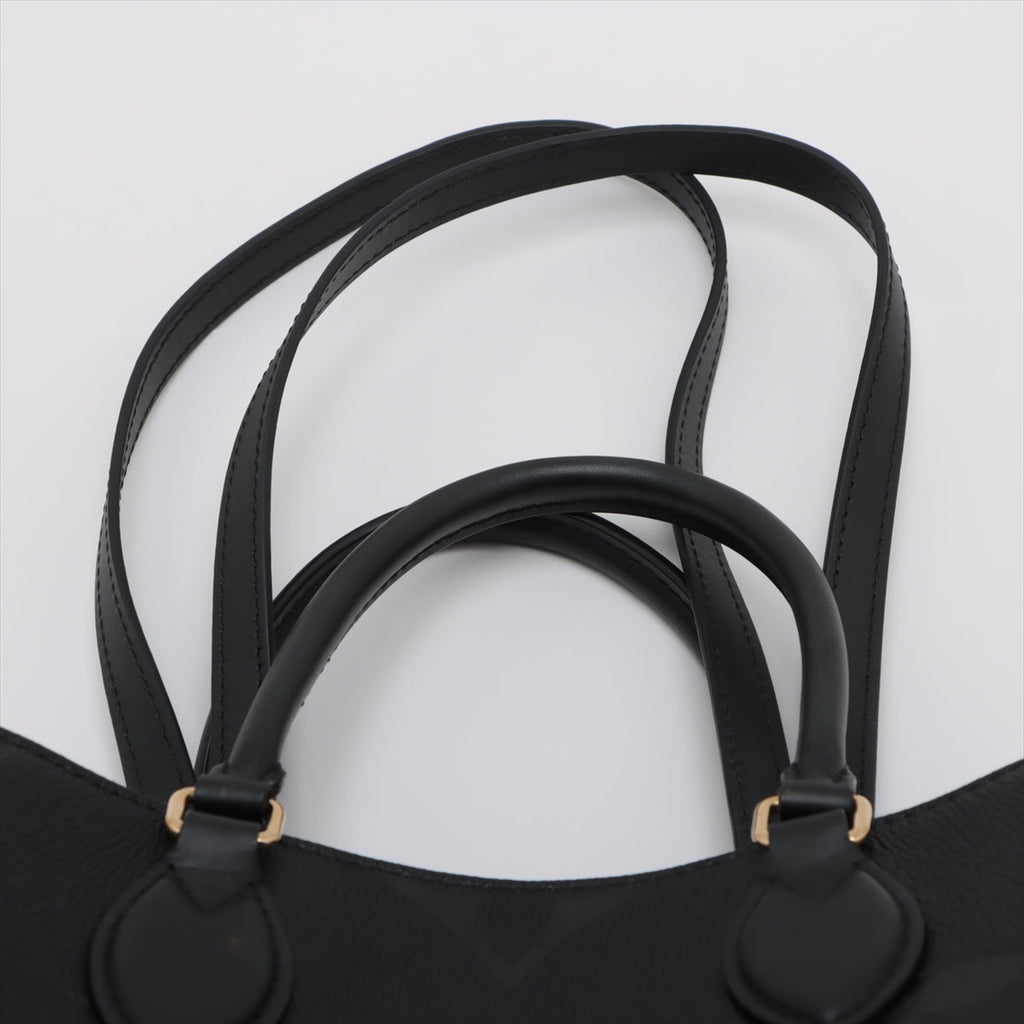 Louis Vuitton Noir Monogram Empreinte Leather Neverfull MM [Clearance Sale]