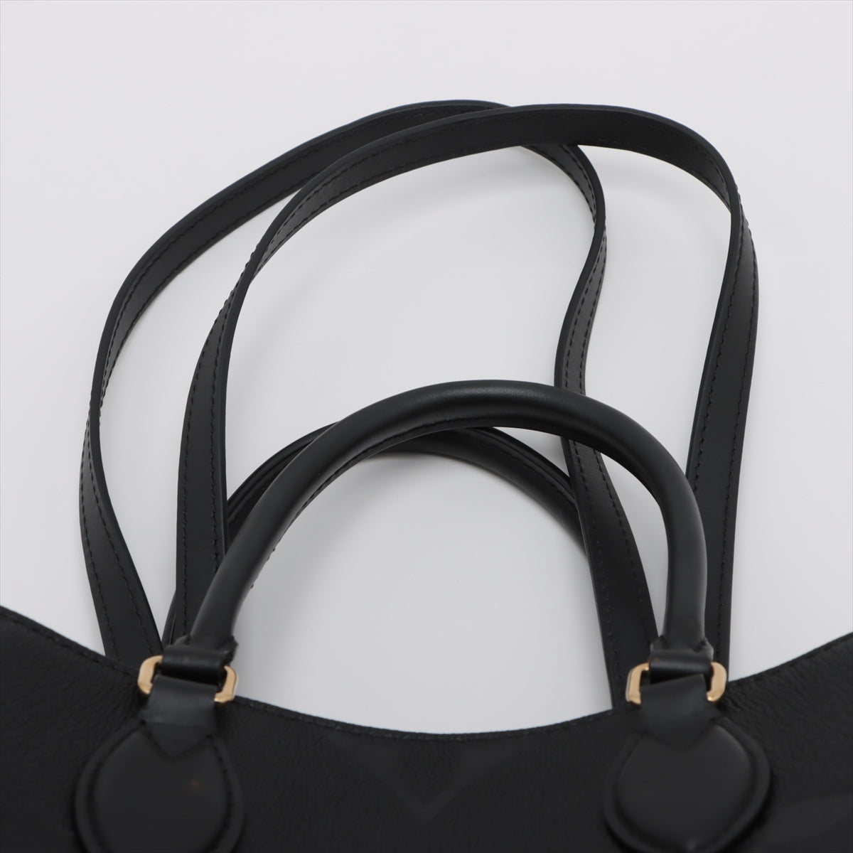 Louis Vuitton Noir Monogram Empreinte Leather Neverfull MM [Clearance Sale]