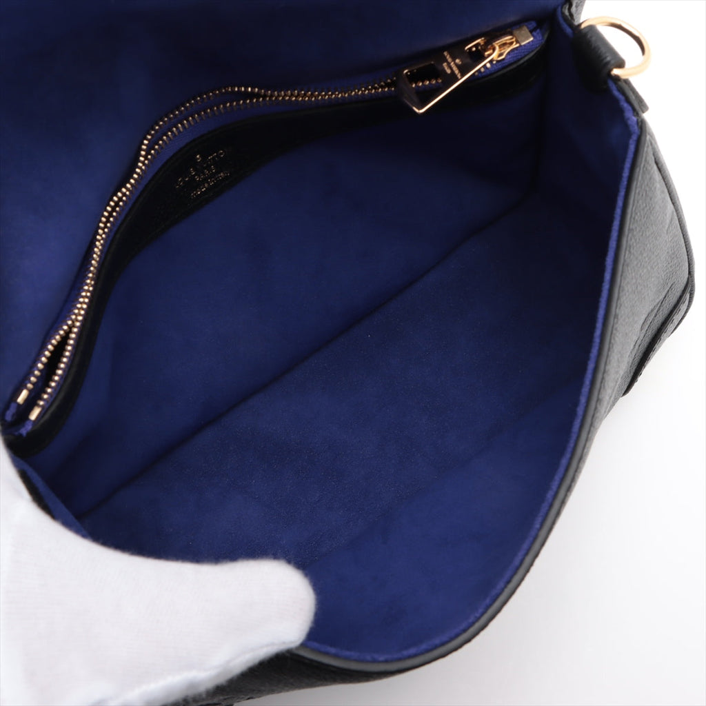 Louis Vuitton Noir Monogram Empreinte Leather Diane [Clearance Sale]