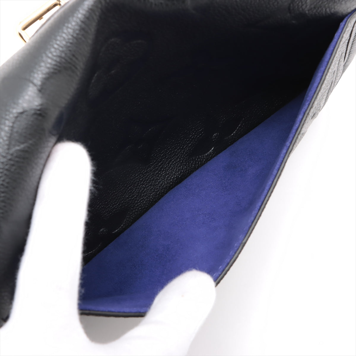 Louis Vuitton Noir Monogram Empreinte Leather Diane [Clearance Sale]