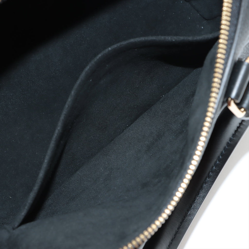 Louis Vuitton Noir Monogram Empreinte Leather Speedy Bandouliere 25 [Clearance Sale]
