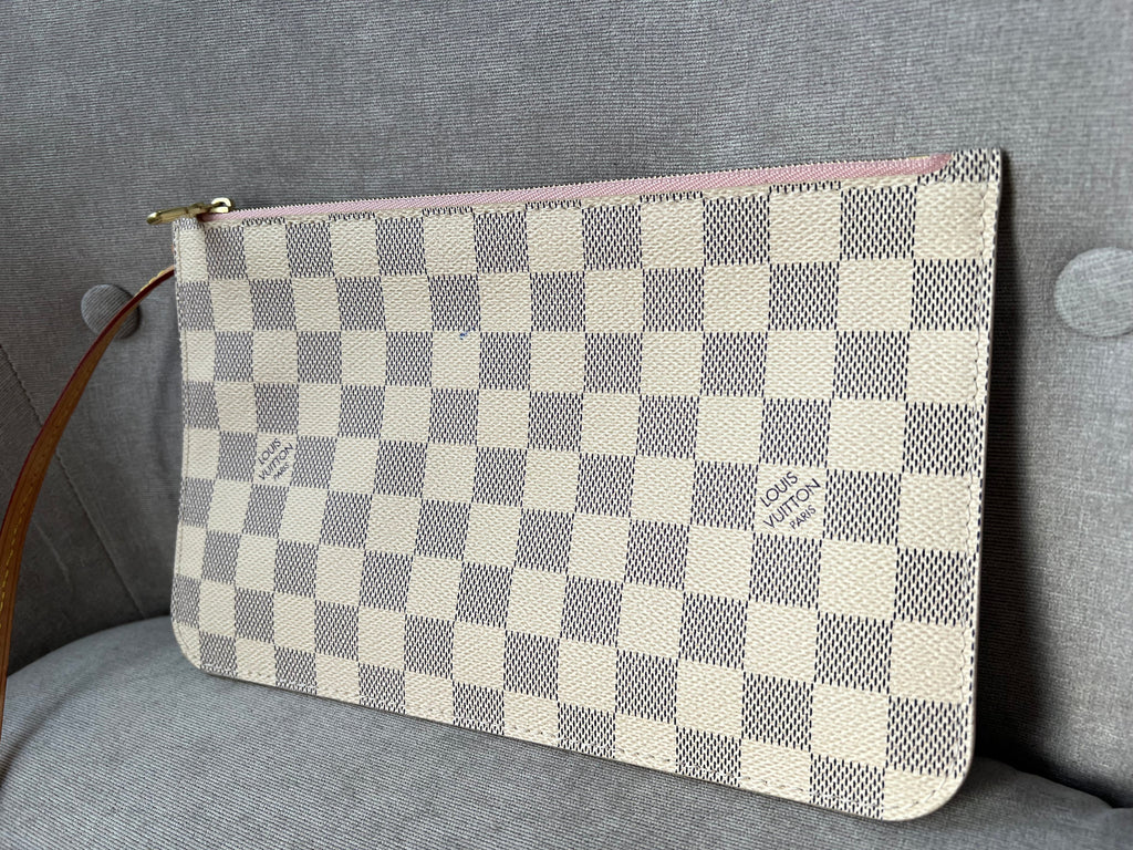 Louis Vuitton Pouch (from Neverfull MM) in Damier Azur
