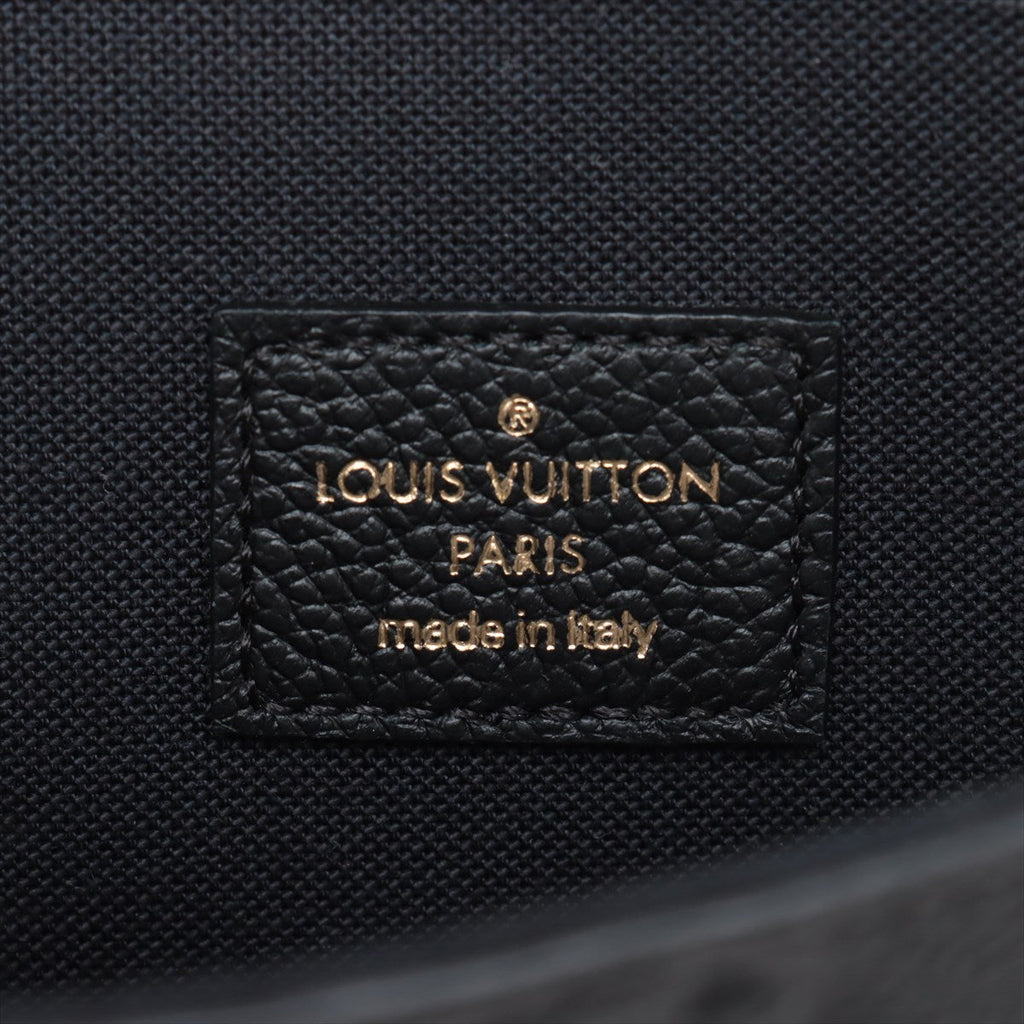 Louis Vuitton Noir Monogram Empreinte Leather Felicie Pochette [Clearance Sale]