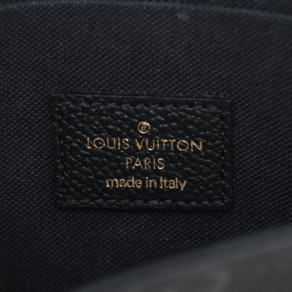 Louis Vuitton Noir Monogram Empreinte Leather Felicie Pochette [Clearance Sale]