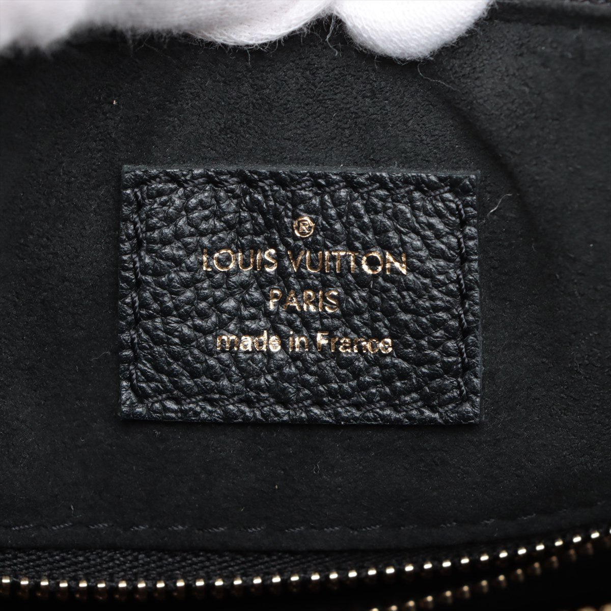 Louis Vuitton Noir Monogram Empreinte Leather Speedy Bandouliere 25 [Clearance Sale]