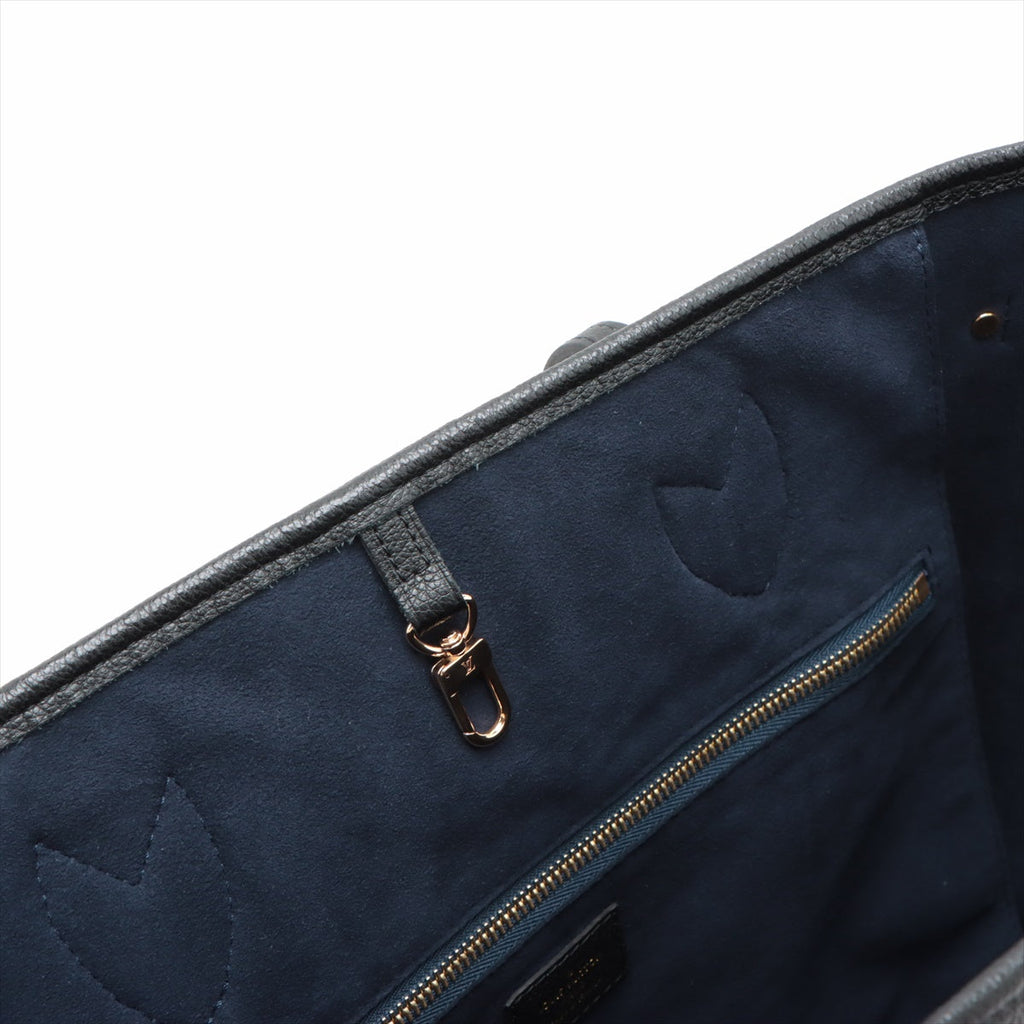 Louis Vuitton Noir Monogram Empreinte Leather Neverfull MM [Clearance Sale]