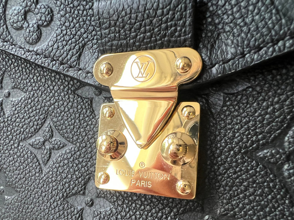 Louis Vuitton Pochette Metis Black Empreinte (RRP £2,110)