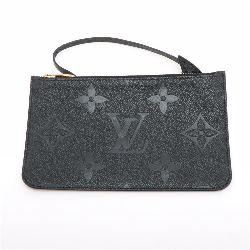 Louis Vuitton Noir Monogram Empreinte Leather Neverfull MM [Clearance Sale]