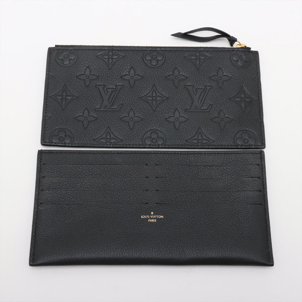 Louis Vuitton Noir Monogram Empreinte Leather Felicie Pochette [Clearance Sale]